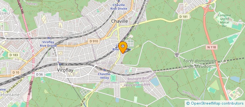 localisation de l'entreprise MONSIEUR THOMAS PERSOGLIA à CHAVILLE