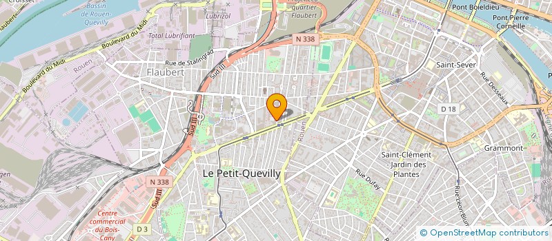 localisation de l'entreprise MONSIEUR THOMAS PERTROT  LE PETIT-QUEVILLY