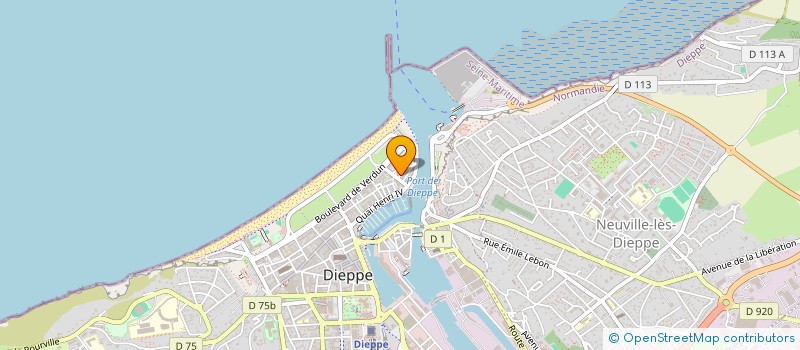 localisation de l'entreprise MONSIEUR THOMAS PESSON à DIEPPE