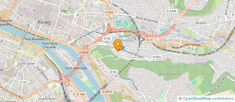 localisation de l'entreprise MONSIEUR THOMAS PETIT  ROUEN