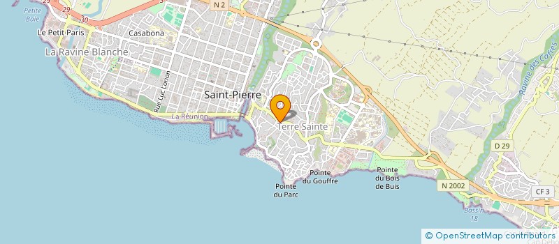 localisation de l'entreprise MONSIEUR THOMAS PETIT à SAINT-PIERRE