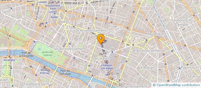 localisation de l'entreprise MONSIEUR THOMAS PETIT  PARIS