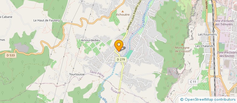 localisation de l'entreprise MONSIEUR THOMAS PETIT  SAINT-PERAY