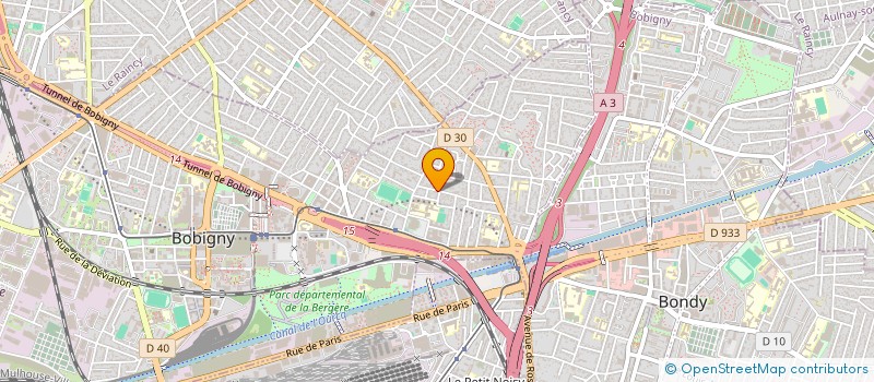 localisation de l'entreprise MONSIEUR THOMAS PETIT PSZENNY  BOBIGNY