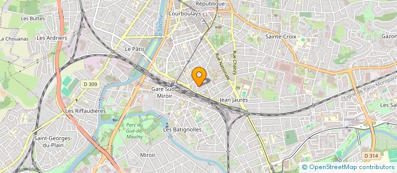 localisation de l'entreprise MONSIEUR THOMAS PETITGIRARD  LE MANS