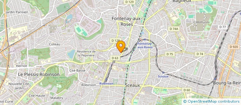 localisation de l'entreprise MONSIEUR THOMAS PETITPAS à FONTENAY-AUX-ROSES