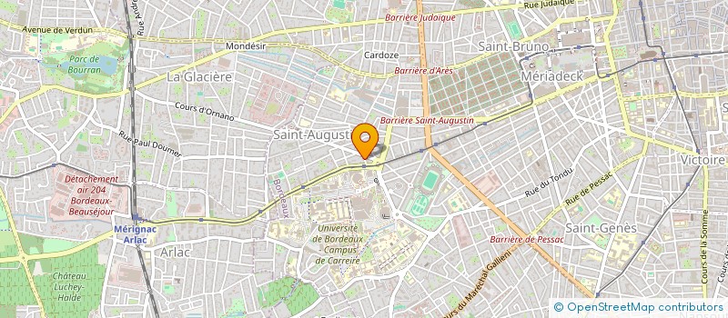 localisation de l'entreprise MONSIEUR THOMAS PETRAULT à BORDEAUX