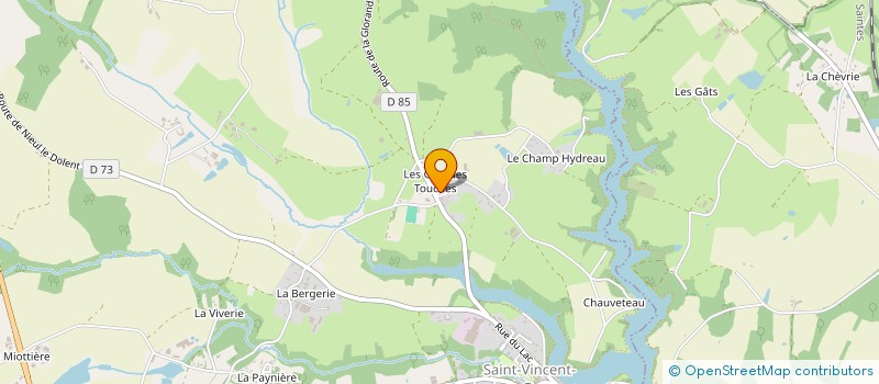 localisation de l'entreprise MONSIEUR THOMAS PEYPOUX  SAINT-VINCENT-SUR-GRAON