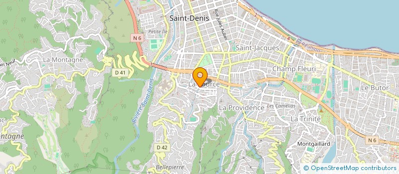 localisation de l'entreprise MONSIEUR THOMAS PHARUS à SAINT-DENIS