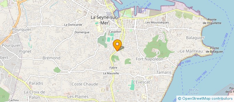 localisation de l'entreprise MONSIEUR THOMAS PIACENTINO à LA SEYNE-SUR-MER