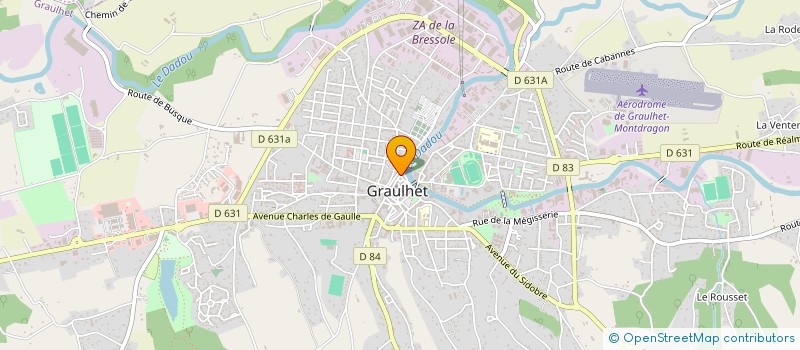 localisation de l'entreprise MONSIEUR THOMAS PIACENTINO  GRAULHET