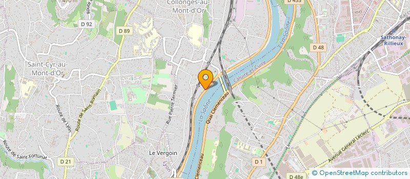 localisation de l'entreprise MONSIEUR THOMAS PIANCATELLI  COLLONGES-AU-MONT-D'OR
