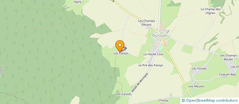 localisation de l'entreprise MONSIEUR THOMAS PICARD à VAUX D'AMOGNES