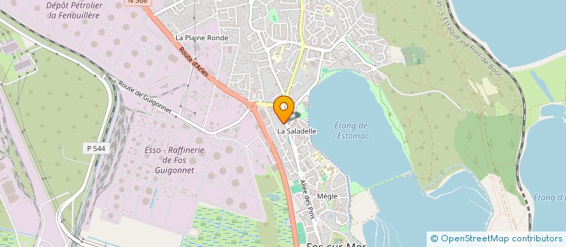 localisation de l'entreprise MONSIEUR THOMAS PICARD  FOS-SUR-MER