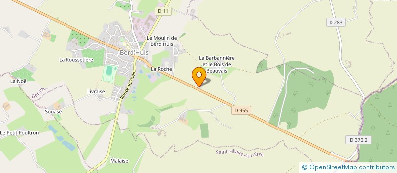 localisation de l'entreprise MONSIEUR THOMAS PICARD à BERD'HUIS