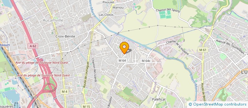 localisation de l'entreprise MONSIEUR THOMAS PICOT  LAUNAGUET