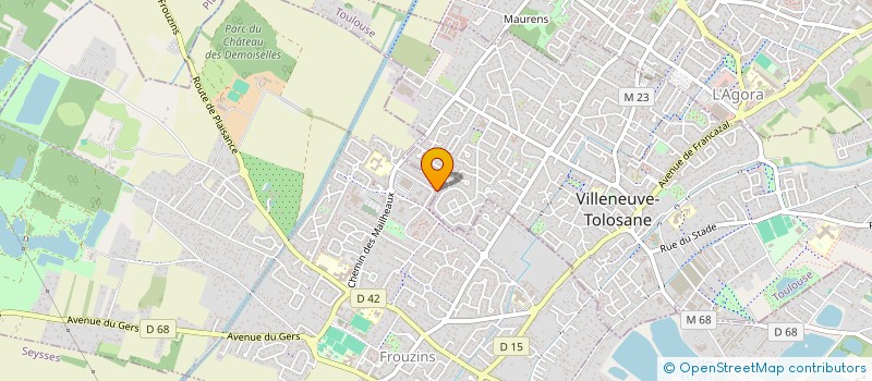 localisation de l'entreprise MONSIEUR THOMAS PIEDNOEL  FROUZINS