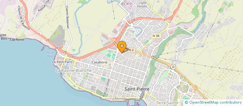 localisation de l'entreprise MONSIEUR THOMAS-PIERRE BERTRAND à SAINT-PIERRE