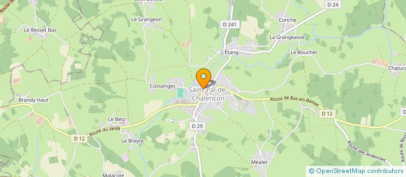 localisation de l'entreprise MONSIEUR THOMAS PIERRONNET  SAINT-PAL-DE-CHALENCON