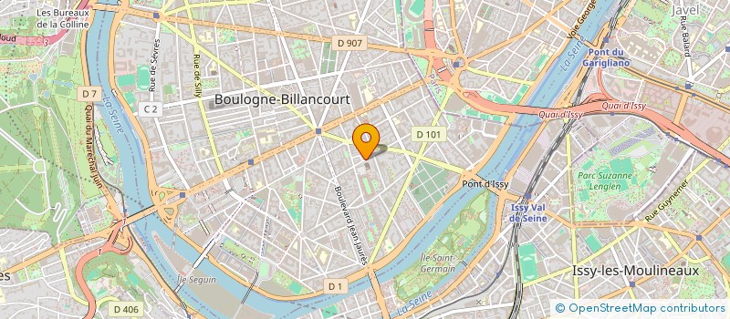 localisation de l'entreprise MONSIEUR THOMAS PIFFETEAU à BOULOGNE-BILLANCOURT