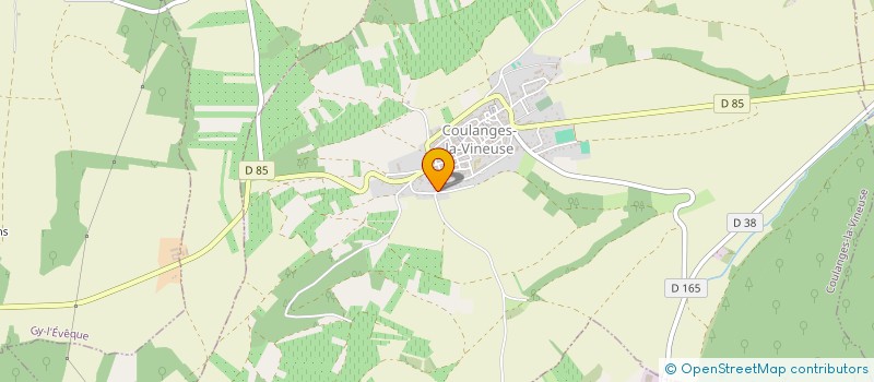 localisation de l'entreprise MONSIEUR THOMAS PIHEN  COULANGES-LA-VINEUSE