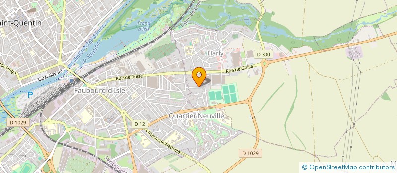 localisation de l'entreprise MONSIEUR THOMAS PINCON  HARLY