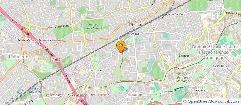 localisation de l'entreprise MONSIEUR THOMAS PINSTON à PESSAC