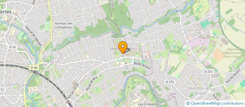 localisation de l'entreprise MONSIEUR THOMAS PIQUEREL  BRUNOY