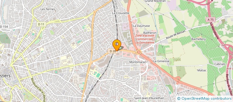 localisation de l'entreprise MONSIEUR THOMAS PIREYRE à BEZIERS