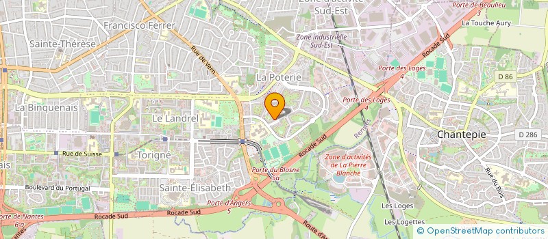 localisation de l'entreprise MONSIEUR THOMAS PITTION-ROSSILLON  RENNES