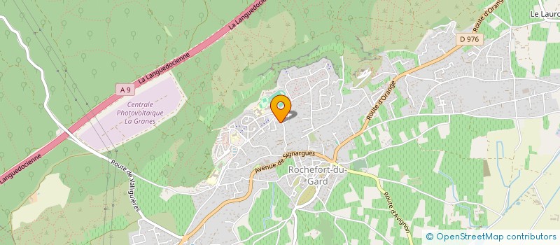 localisation de l'entreprise MONSIEUR THOMAS PLANCOULAINE  ROCHEFORT-DU-GARD