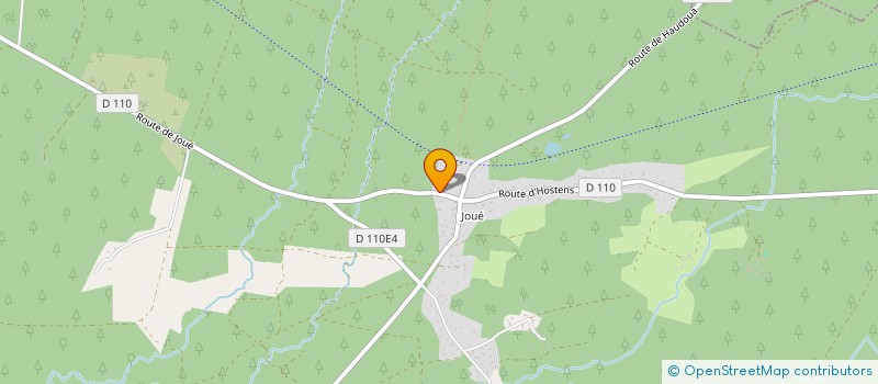 localisation de l'entreprise MONSIEUR THOMAS POCLET  BELIN-BELIET