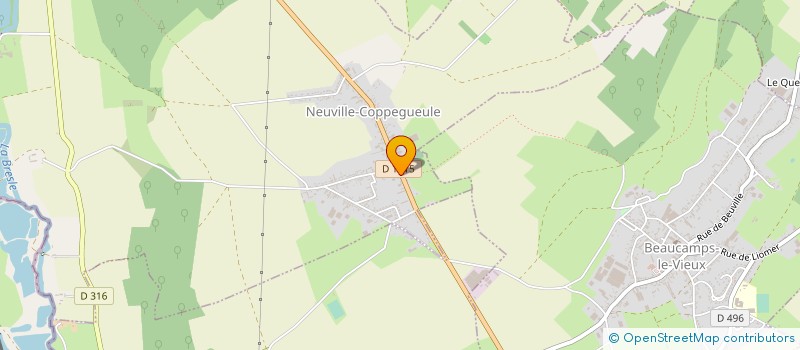 localisation de l'entreprise MONSIEUR THOMAS POILLY à NEUVILLE-COPPEGUEULE