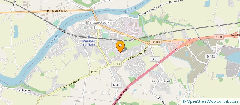 localisation de l'entreprise MONSIEUR THOMAS POINTIN  MARSSAC-SUR-TARN