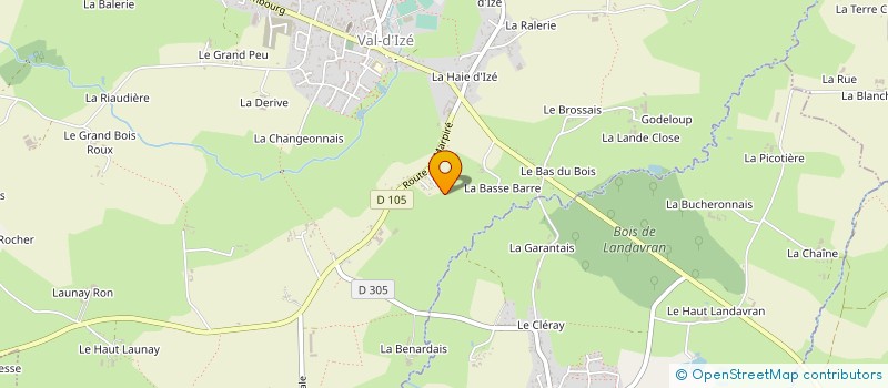 localisation de l'entreprise MONSIEUR THOMAS POIRIER  VAL-D'IZE