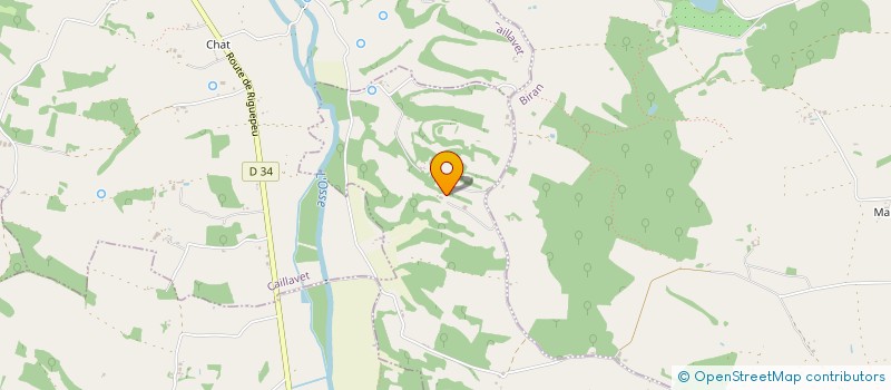 localisation de l'entreprise MONSIEUR THOMAS POIRIER  RIGUEPEU