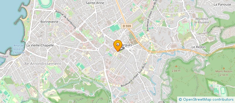 localisation de l'entreprise MONSIEUR THOMAS POIRRIER  MARSEILLE