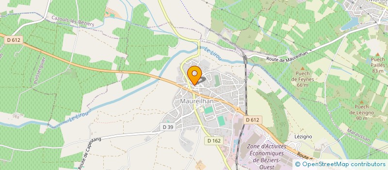 localisation de l'entreprise MONSIEUR THOMAS POLAIN  MAUREILHAN