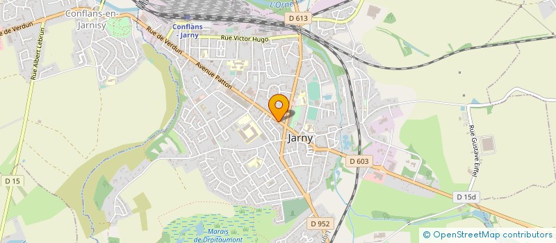 localisation de l'entreprise MONSIEUR THOMAS POLISANO  JARNY