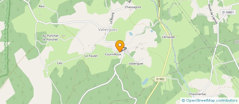 localisation de l'entreprise MONSIEUR THOMAS POMAR-LABRID  VALIERGUES