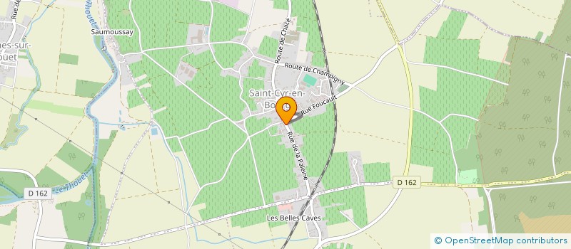 localisation de l'entreprise MONSIEUR THOMAS POMMEAU  BELLEVIGNE-LES-CHATEAUX