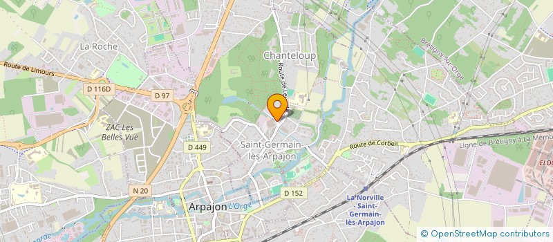 localisation de l'entreprise MONSIEUR THOMAS POMMERA à SAINT-GERMAIN-LES-ARPAJON
