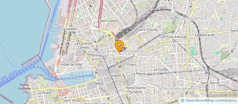 localisation de l'entreprise MONSIEUR THOMAS PONS  MARSEILLE