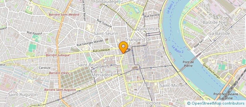 localisation de l'entreprise MONSIEUR THOMAS PONSI  BORDEAUX