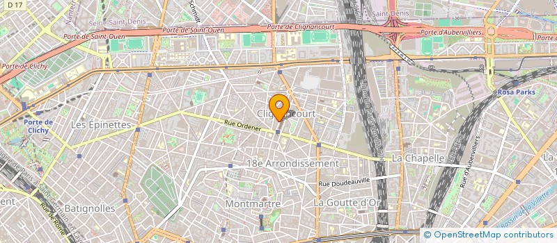 localisation de l'entreprise MONSIEUR THOMAS POREZ  PARIS