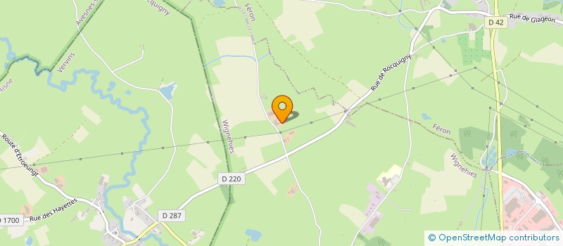 localisation de l'entreprise MONSIEUR THOMAS POREZ  WIGNEHIES