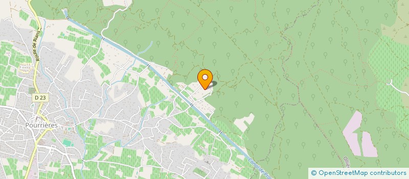 localisation de l'entreprise MONSIEUR THOMAS PORNIN  POURRIERES