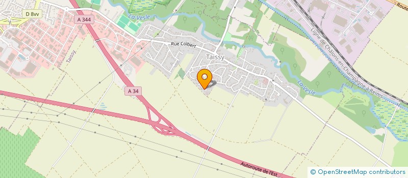 localisation de l'entreprise MONSIEUR THOMAS POTAUFEUX  TAISSY