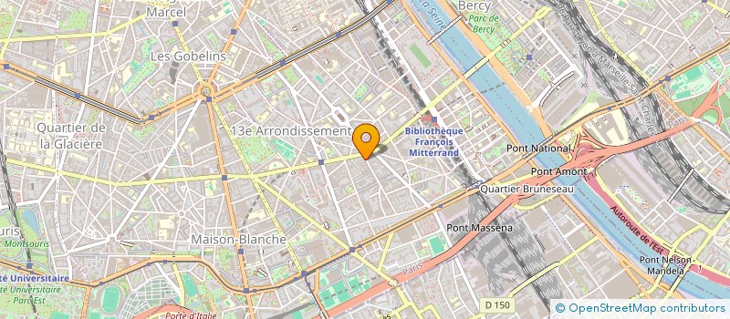 localisation de l'entreprise MONSIEUR THOMAS POTTIER  PARIS