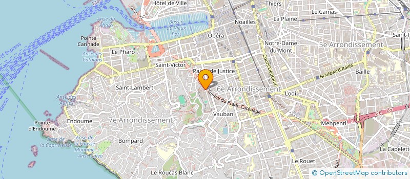 localisation de l'entreprise MONSIEUR THOMAS POTUS à MARSEILLE